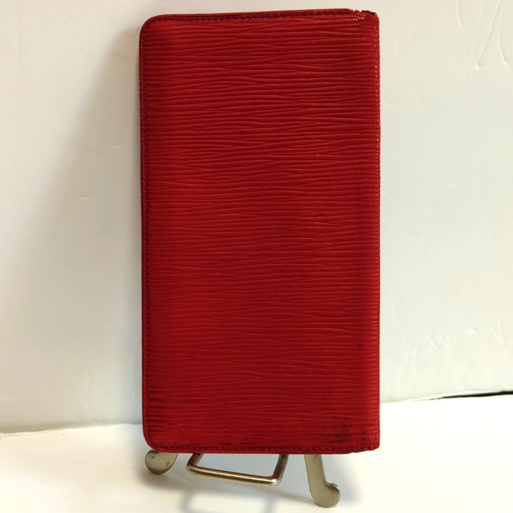 Louis Vuitton Scarlet Epi Leather Wallet - Picture 4 of 14